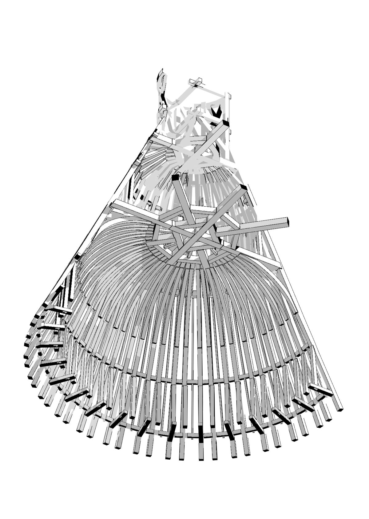 Chateau de Chambord, 3D survey and research 